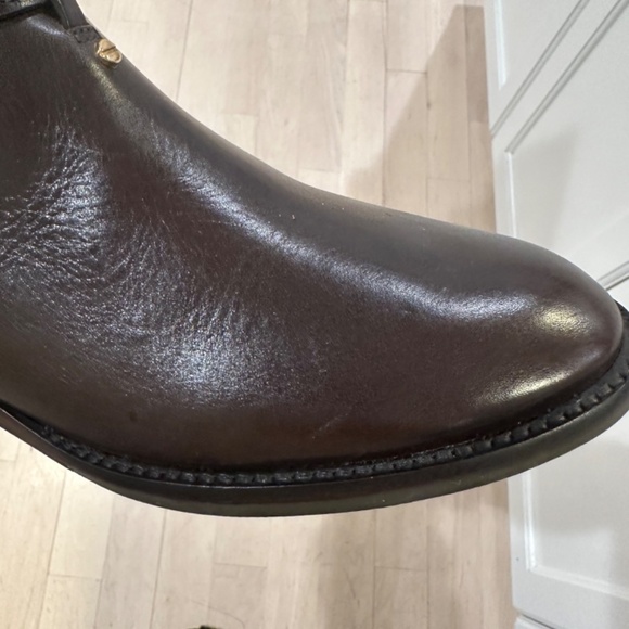 Tory Burch Chocolate Brown Riding Boots (New, Never Worn) - Nordstrom Sale Find! - Picture 5 of 9